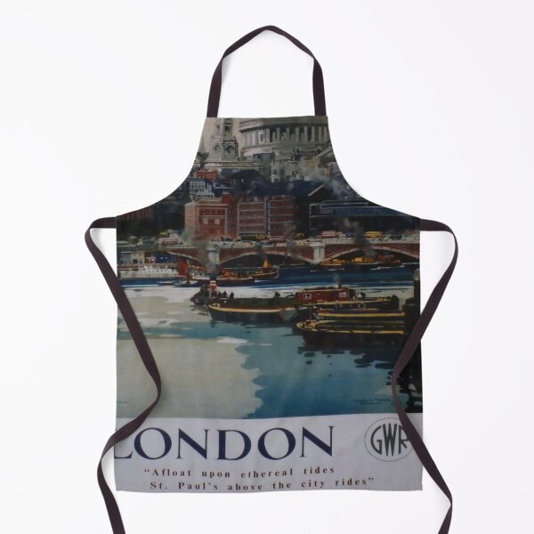 Item preview, Railway Poster London designed and sold by stickart-marek.