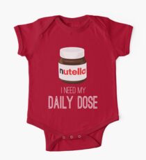 I need my daily dose >Nutella< One Piece - Short Sleeve