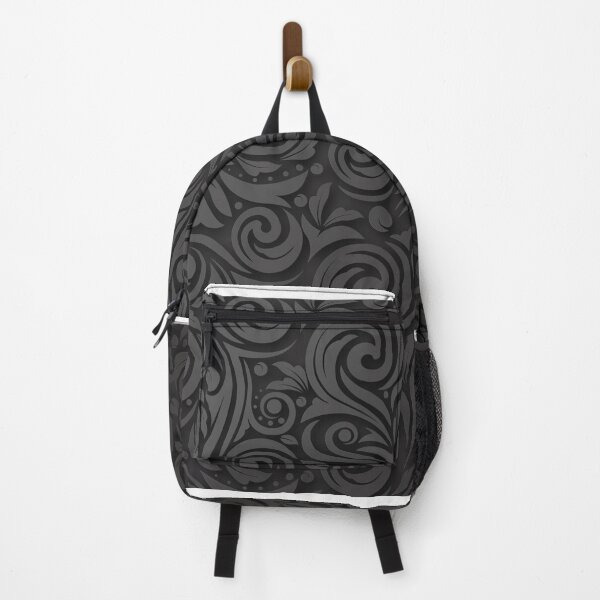 Item preview, black Scarlet floral design designed and sold by LynksArts.