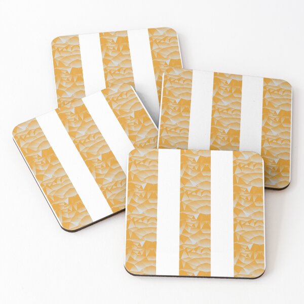 Item preview, Abstract Asymmetrical Water Color Orange Shapes Design designed and sold by MakiMak.