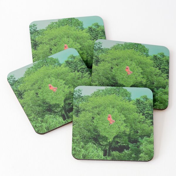 Item preview, Red Cardinal Bird in Tree designed and sold by ArtByLM.