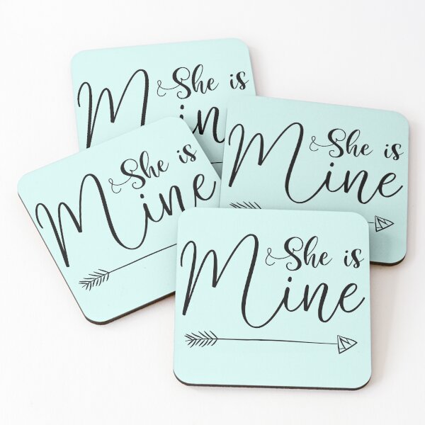 Item preview, She is Mine Lesbian Gift designed and sold by Smart-Bee.