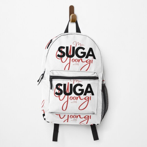 Item preview, BTS SUGA Min Yoongi Bias Design Black/Red designed and sold by haikustore.