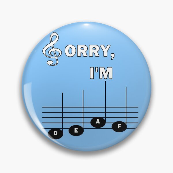 Item preview, Sorry, I'm Deaf designed and sold by bebopboop.