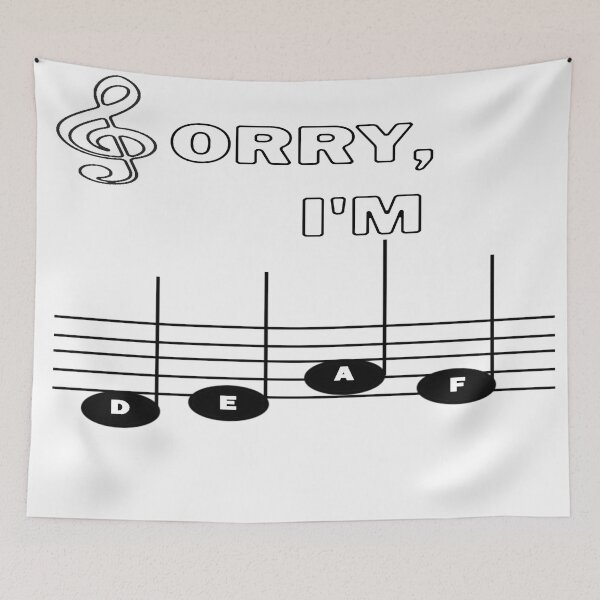 Item preview, Sorry, I'm Deaf designed and sold by bebopboop.