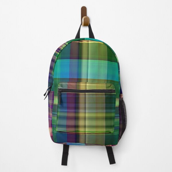 Item preview, Multicolored Rainbow Madras Plaid Stripes designed and sold by RootSquare.