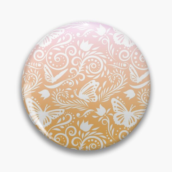 Item preview, Butterfly and Flower - Perfect Peach designed and sold by CreativityRoams.