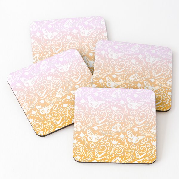 Item preview, Butterfly and Flower - Perfect Peach designed and sold by CreativityRoams.