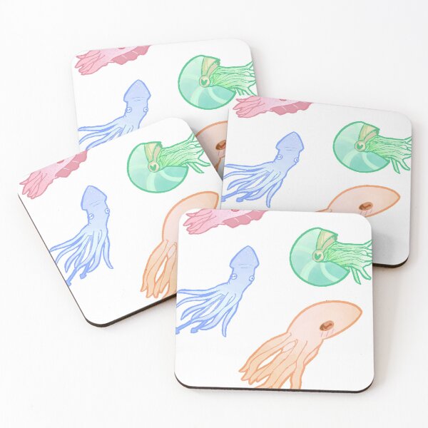 Item preview, Pastel Cephalopods designed and sold by eelsock.
