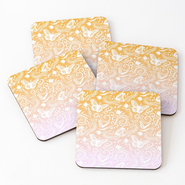 Item preview, Butterfly and Flower - Perfect Peach RS designed and sold by CreativityRoams.