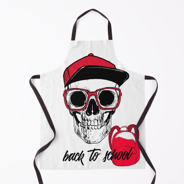 Item preview, back to school funny skull design designed and sold by helkav.