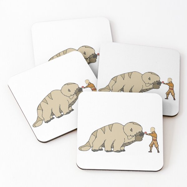 Item preview, Baby Appa and Aang Silhouette Design designed and sold by Charlie Draws.