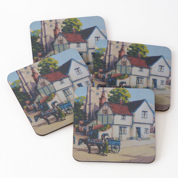 Item preview, cartel ferroviario Suffolk designed and sold by stickart-marek.
