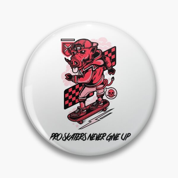 Item preview, Pro skaters never give up funny alien tshirt designed and sold by helkav.