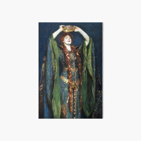 Ellen Terry as Lady MacBeth - John Singer Sargent 1899 Art Board Print