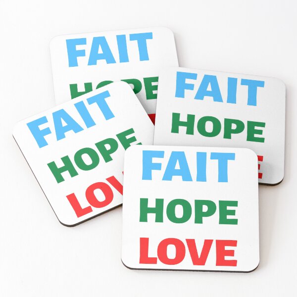 Item preview, * Fait hope love * designed and sold by Berezabella.