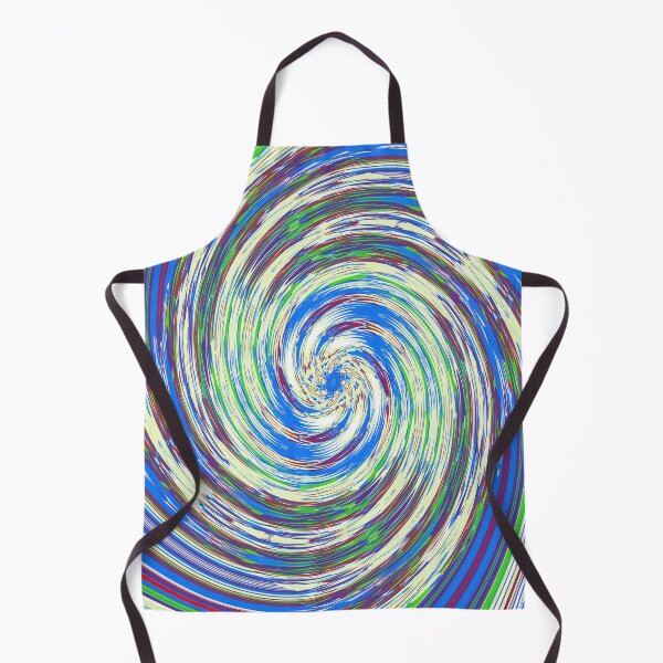 Item preview, colorful swirl pattern with leaf style designed and sold by helkav.