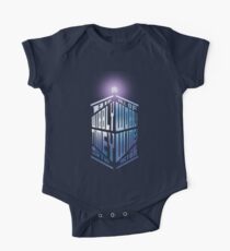 Wibbly Wobbly Timey Wimey One Piece - Short Sleeve