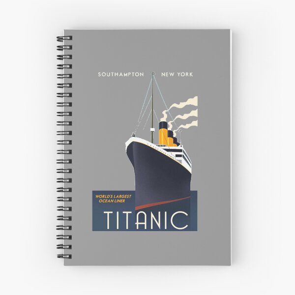 Item preview, Titanic Sinking Vintage Poster Cruise Ship Atlantic Ocean Voyage  designed and sold by TopTeeShop.