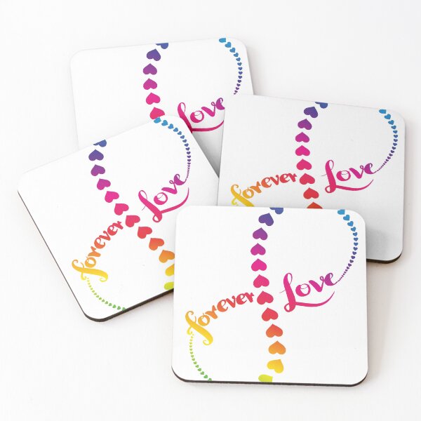Item preview, Forever love with hearts infinity. designed and sold by ShutterKapan.