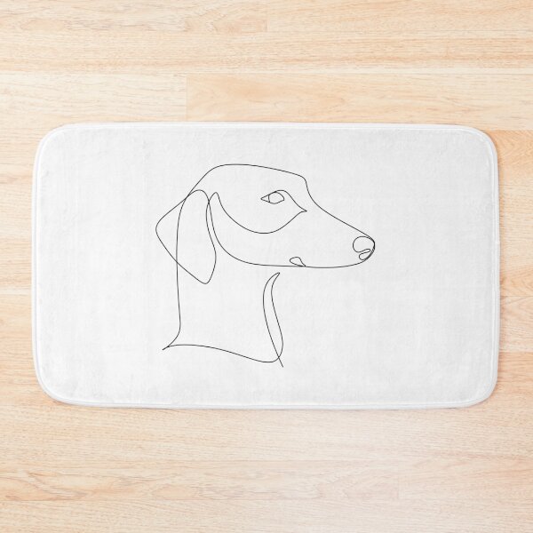 Item preview, greyhound dog portrait. continuous line drawing dog. Dog line art. One line. Minimalist scandinavian print designed and sold by OneLinePrint.