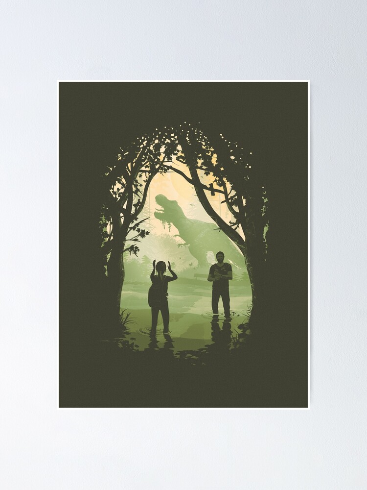 Alternate view of The Last of Us 2 - Ellie's T-Rex Poster