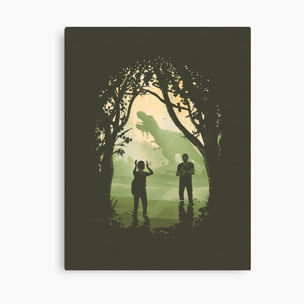 The Last of Us 2 - Ellie's T-Rex Canvas Print