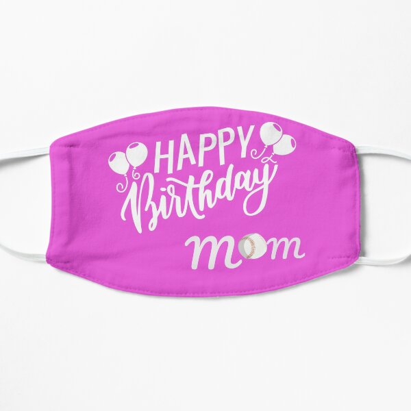 Masques En Tissu Sur Le Theme Bon Anniversaire Maman Redbubble