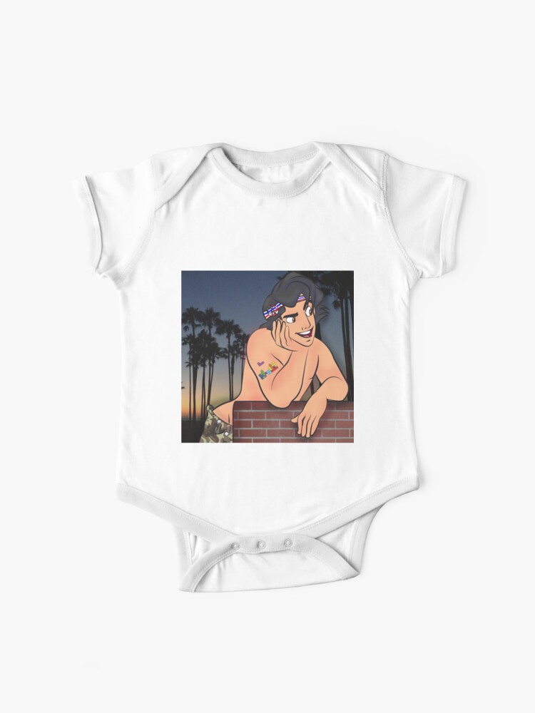 Hipster Aladdin Baby One Piece By Hernluc Redbubble