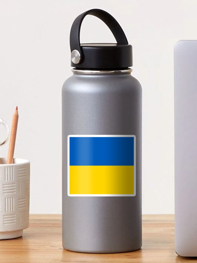 Imagen 1 de 3, Pegatina con la obra Ukraine Black, diseñada y vendida por solostsofaded.