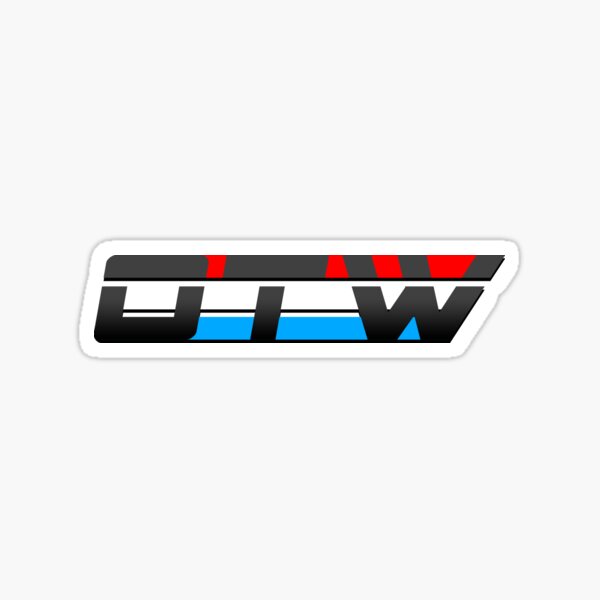 OTW Logo (Red, White and Blue) USA Sticker