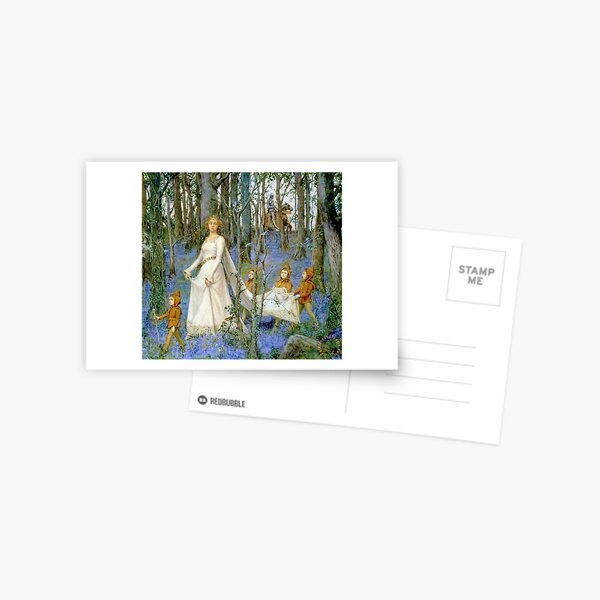Item preview, The Fairy Wood - Henry Meynell Rheam designed and sold by forgottenbeauty.