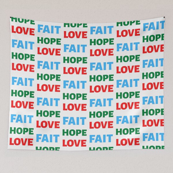 Item preview, * Fait hope love * designed and sold by Berezabella.