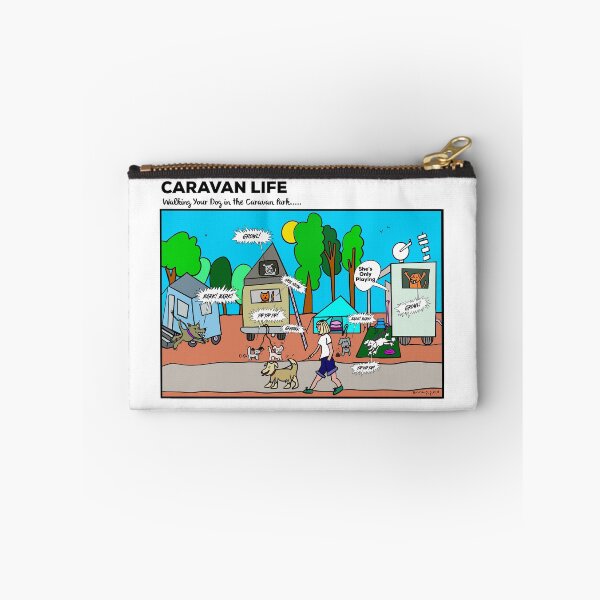 Item preview, Caravan Park Life Travelling with a Dog! designed and sold by emmafifield.