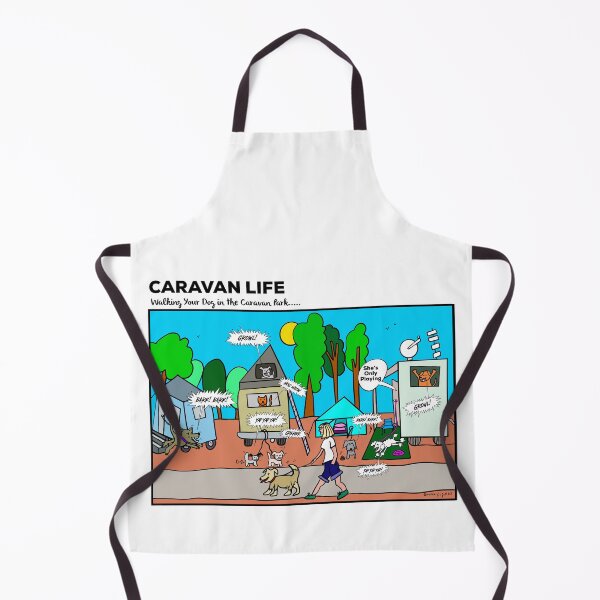 Item preview, Caravan Park Life Travelling with a Dog! designed and sold by emmafifield.