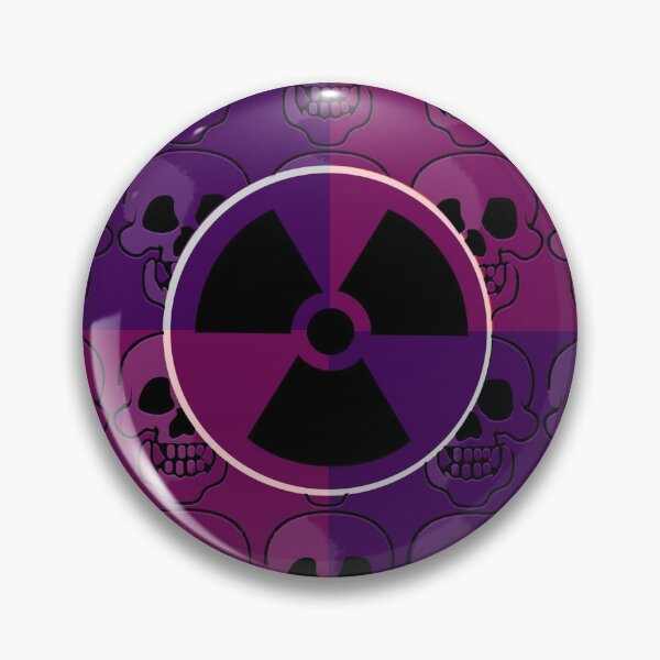 Item preview, radioactive skulls designed and sold by IanByfordArt.