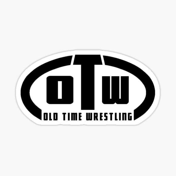 Old Time Wrestling (Old Logo Design) Sticker