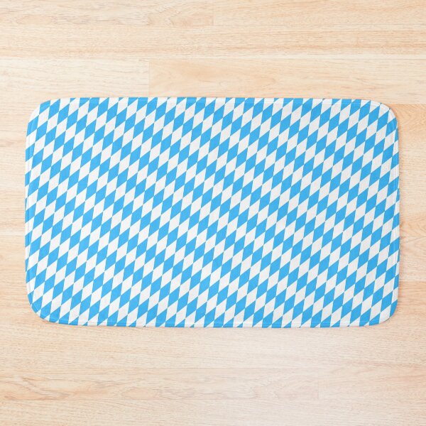 Item preview, Bavarian, munich rhomb flag pattern designed and sold by UDDesign.