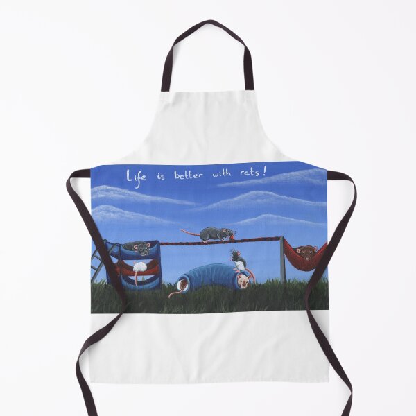 Item preview, Life is better with rats! designed and sold by WolfySilver.