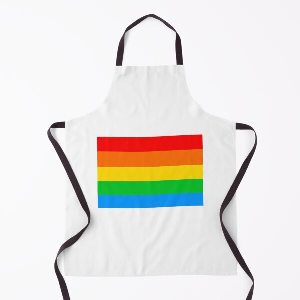 Item preview, Rainbow Colorblock Flag designed and sold by Kallaza.