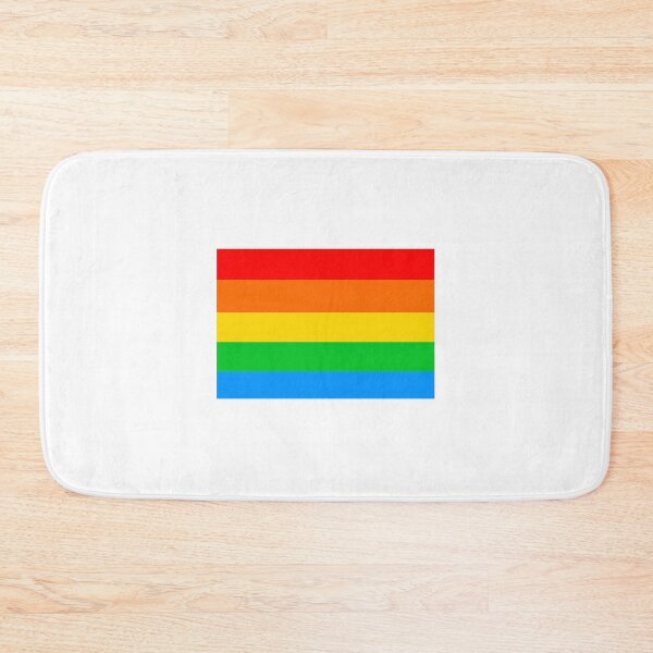 Item preview, Rainbow Colorblock Flag designed and sold by Kallaza.
