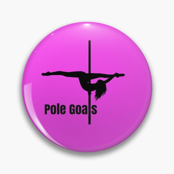 Item preview, Pole Goals Split Pole Dancer designed and sold by PoleUnicorn.