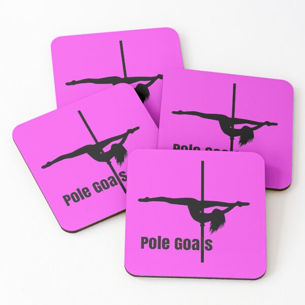 Item preview, Pole Goals Split Pole Dancer designed and sold by PoleUnicorn.