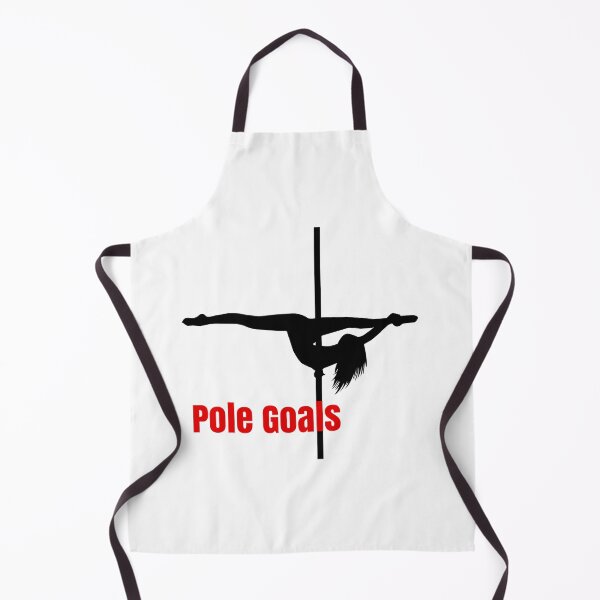 Item preview, Pole Goals Split Pole Dancer Red designed and sold by PoleUnicorn.
