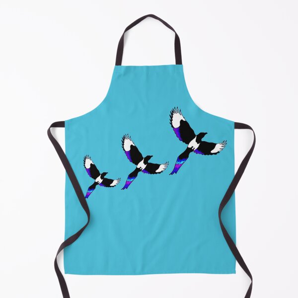 Item preview, Magpies in flight designed and sold by KittyKez.