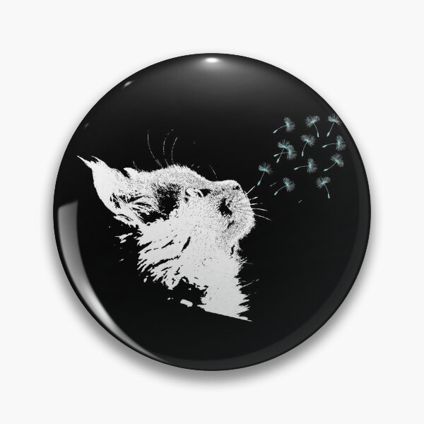 Artikelvorschau, Pusteblume Katze Löwenzahn Blume mystisch Geschenk entworfen und verkauft von DerNerd.