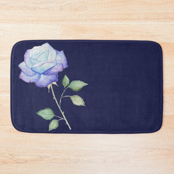 Item preview, Galaxy Rose (Dark Blue) designed and sold by ErinGArt.