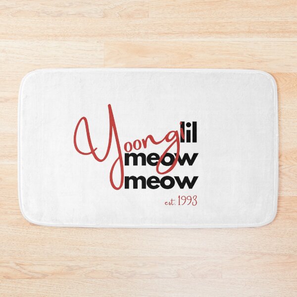 Item preview, BTS SUGA Min Yoongi Lil Meow Bias Design Black/Red designed and sold by haikustore.
