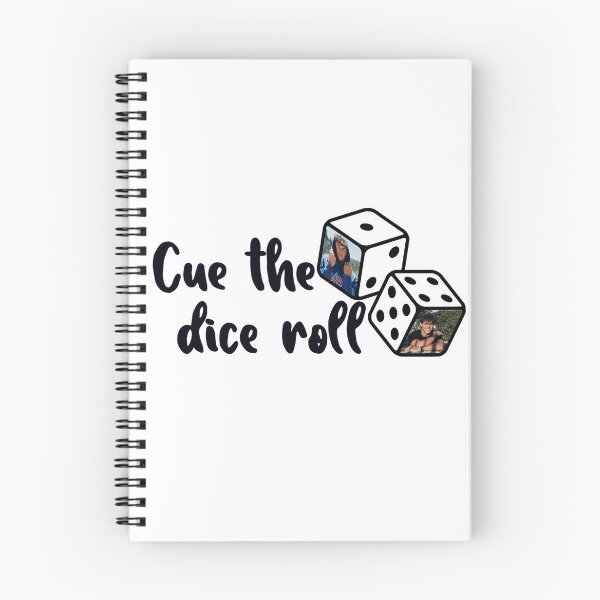 Item preview, Noah beck cue the dice roll designed and sold by Daezha Kirk.
