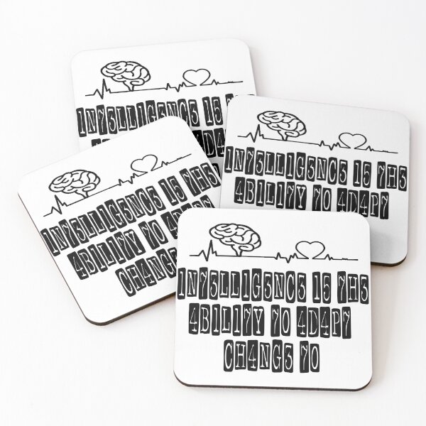 Item preview, 1n73ll1g3nc3 15 7h3 4b1l17y 70 4d4p7 70 Intelligence Is The Ability To Adapt To Things   2 designed and sold by diab diab.
